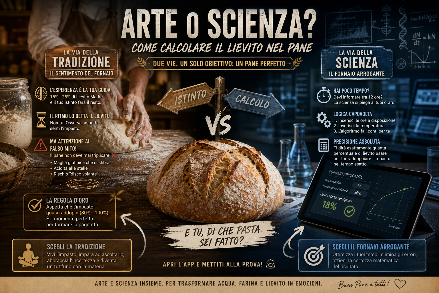 🍞 Arte o Scienza? La Guida Definitiva al Calcolo del Lievito nel Pane